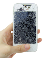 broken iPhone